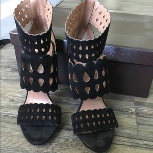 Alaia laser cut heels